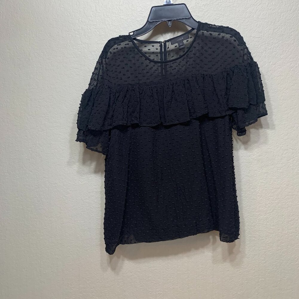J. Crew Black Blouse (4)